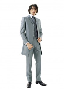 タキシード　フロックコート　シルバー　レンタル　結婚式　おしゃれ