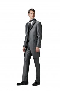 タキシード　フロックコート　グレー　レンタル　結婚式　おしゃれ