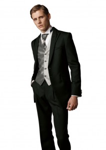 タキシード　レンタル　おしゃれ　結婚式　レンタル　グレー